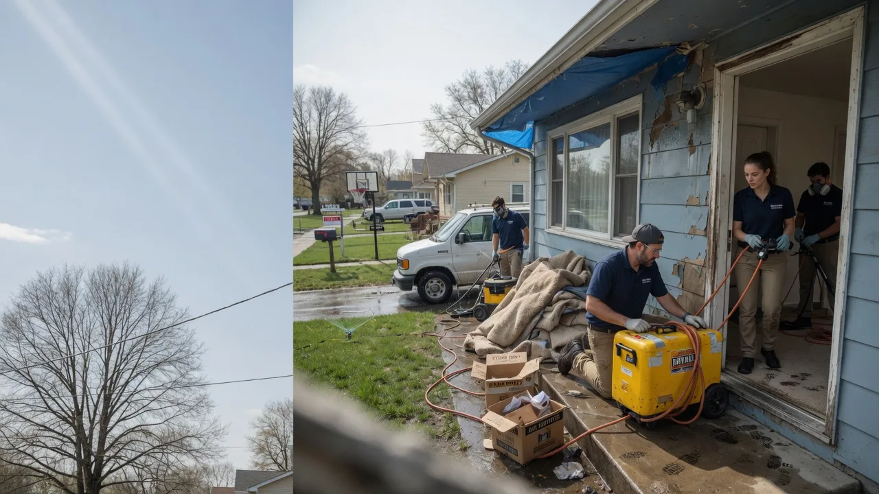 Basement Flood Cleanup in Concordia, KS near me
